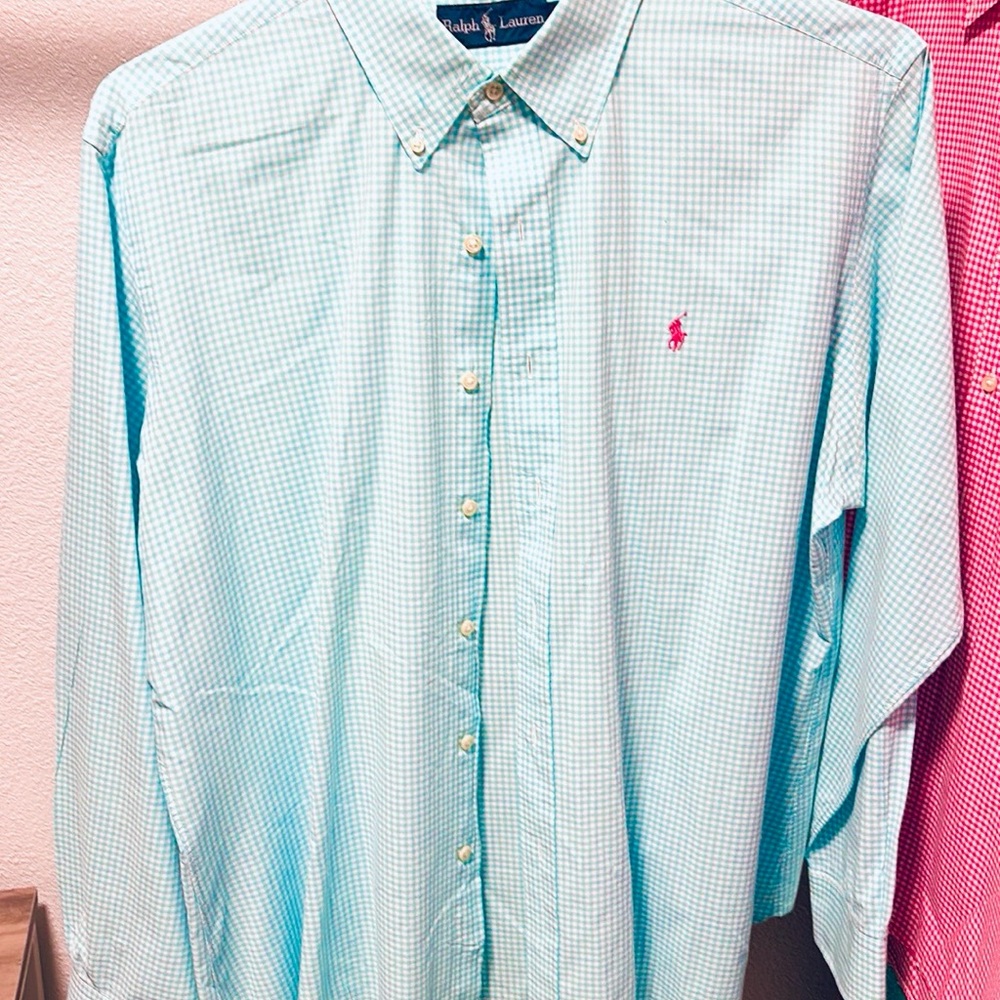 Polo by Ralph Lauren Blue Casual Button Down Shirt